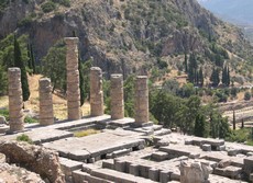 Temple d'Apollon à Delphes